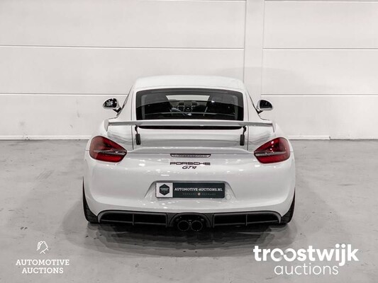 Porsche Cayman GT4 981 SportChrono 385pk 2016