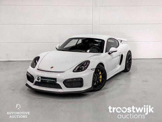 Porsche Cayman GT4 981 SportChrono 385hp 2016