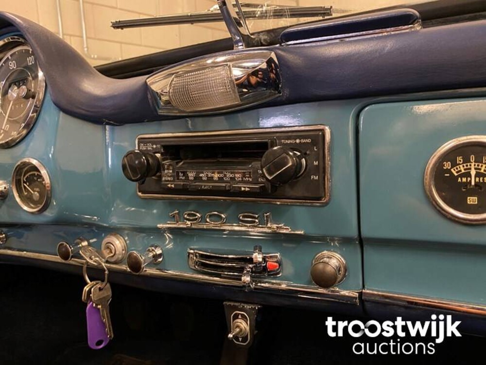 Mercedes-Benz 190 SL  105pk 1957 SL-Klasse, DL-19-32