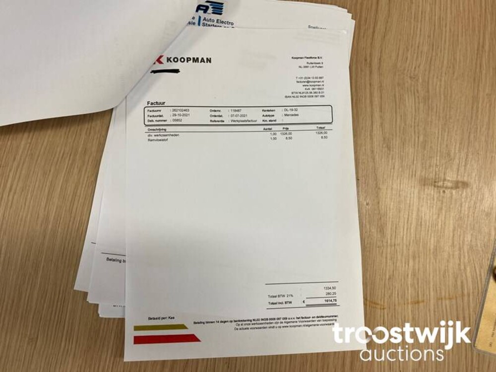 Mercedes-Benz 190 SL  105pk 1957 SL-Klasse, DL-19-32