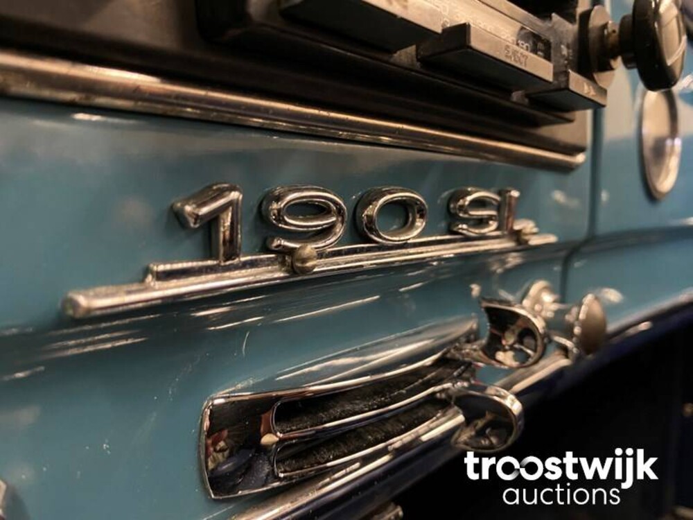 Mercedes-Benz 190 SL  105pk 1957 SL-Klasse, DL-19-32