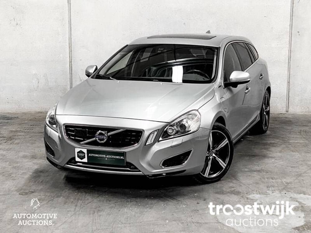 Volvo V60 2.4 D6 AWD Plug-In Hybrid Pure Limited 215pk 2013, JV-470-T