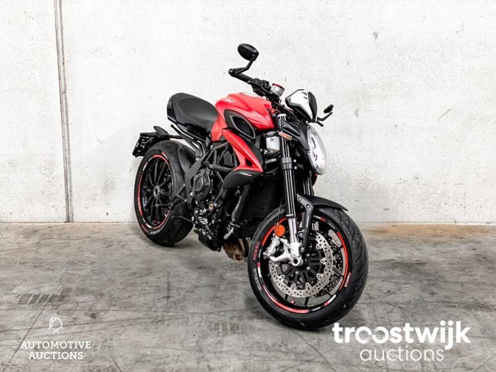 MV Agusta Rosso Dragster 798cc 110pk 2021 -Fabrieksgarantie-