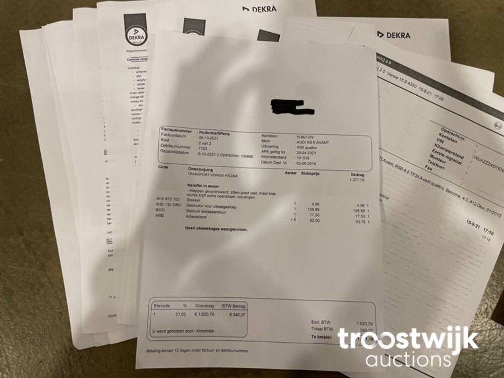 Audi RS6 Avant 4.0 V8 TFSI Quattro 560PS 2014, H-867-DV