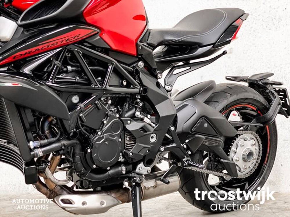 MV Agusta Rosso Dragster 798cc 110pk 2020 -Fabrieksgarantie-