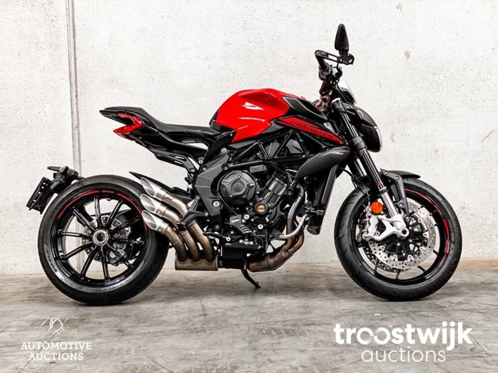 MV Agusta Rosso Dragster 798cc 110pk 2020 -Fabrieksgarantie-