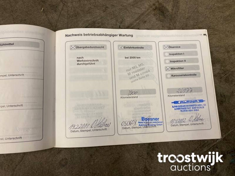 Alpina D10 3.0 BITURBO  245pk 2001, 26-LK-KP