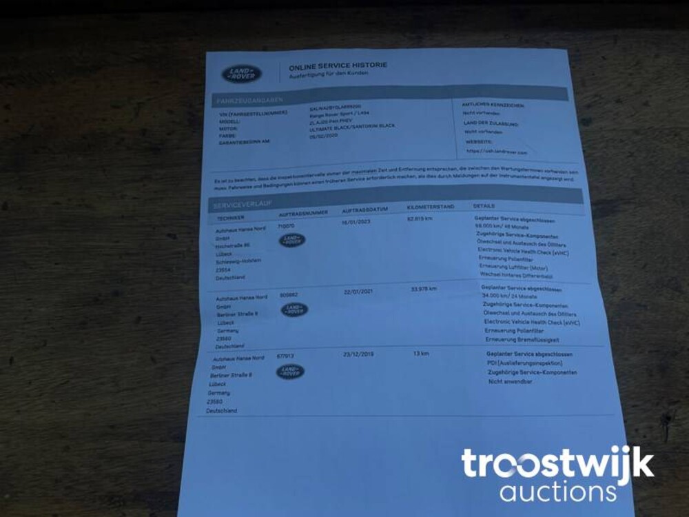 Land Rover Range Rover Sport P400e HSE Dynamic 402 PS 2020