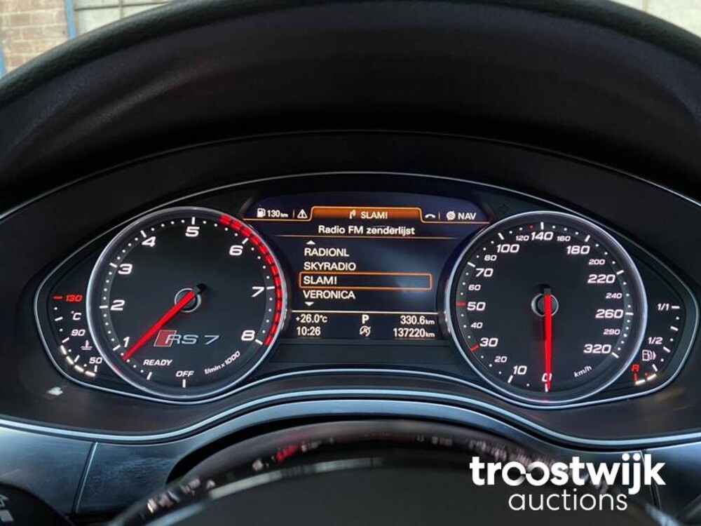 Audi RS7 Sportback 4.0 V8 TFSI Quattro Performance Pro Line Plus 605PS 2017, R-230-XL