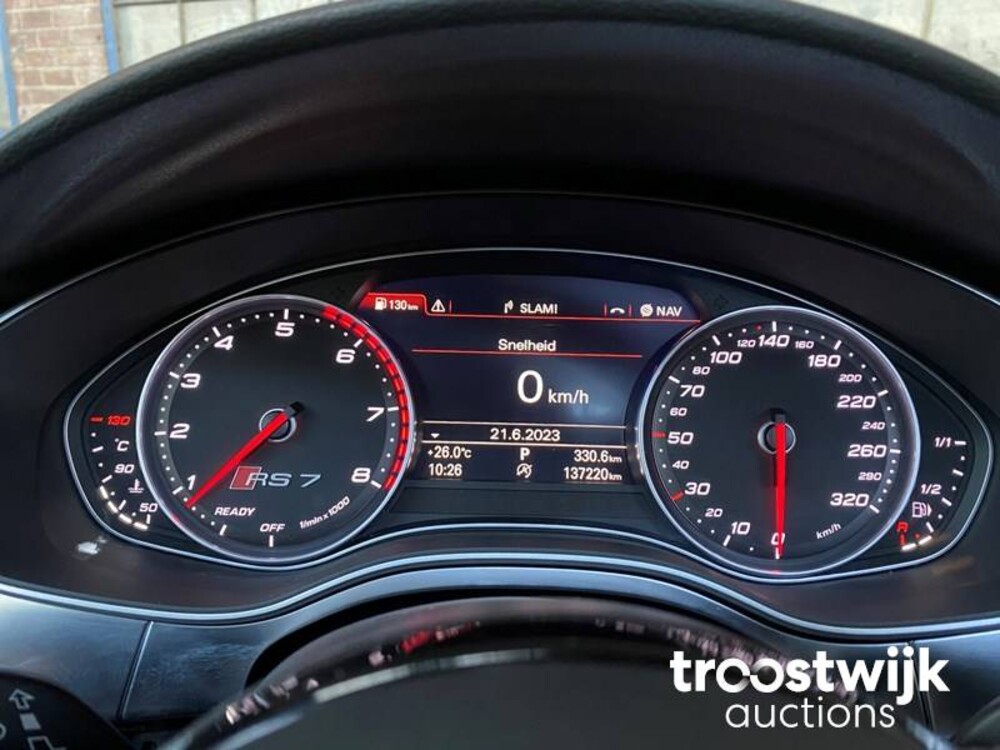 Audi RS7 Sportback 4.0 V8 TFSI Quattro Performance Pro Line Plus 605PS 2017, R-230-XL