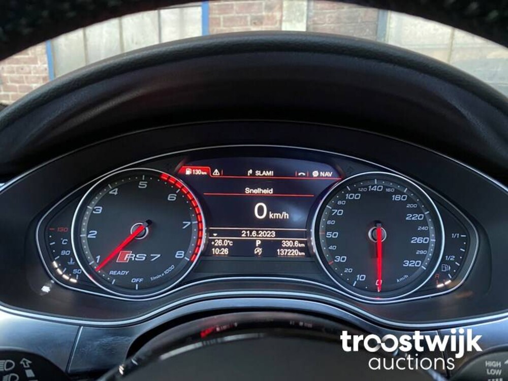 Audi RS7 Sportback 4.0 V8 TFSI Quattro Performance Pro Line Plus 605PS 2017, R-230-XL