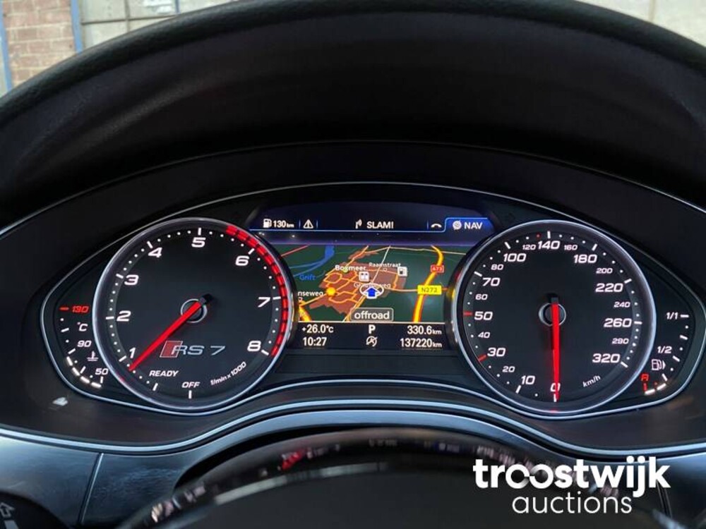 Audi RS7 Sportback 4.0 V8 TFSI Quattro Performance Pro Line Plus 605PS 2017, R-230-XL