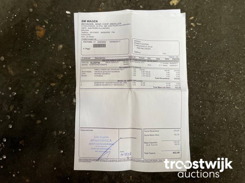 Bentley Continental GTC 6.0 W12 560PS 2007, 09-TPX-5