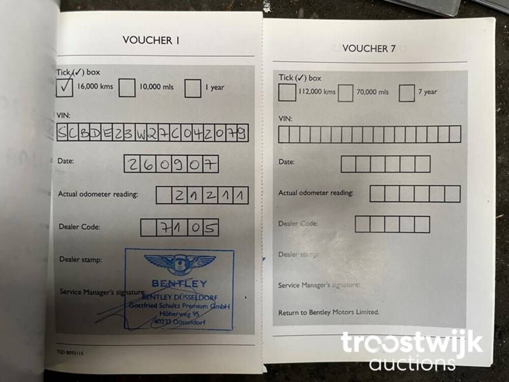 Bentley Continental GTC 6.0 W12 560PS 2007, 09-TPX-5