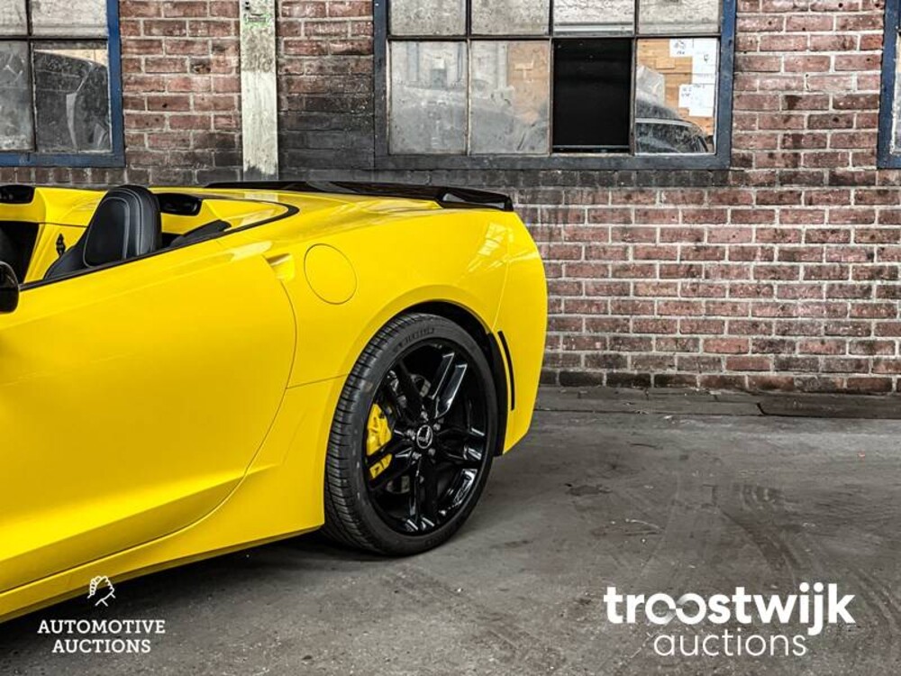 Chevrolet Corvette C7 Convertible 6.2 V8 Stingray 466PS 2015, L-032-RG