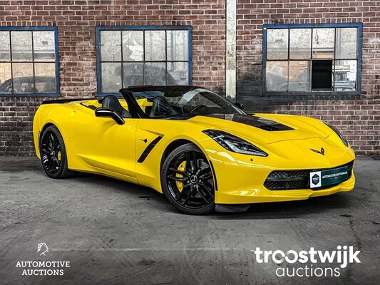 Chevrolet Corvette C7 Convertible 6.2 V8 Stingray 466hp 2015, L-032-RG