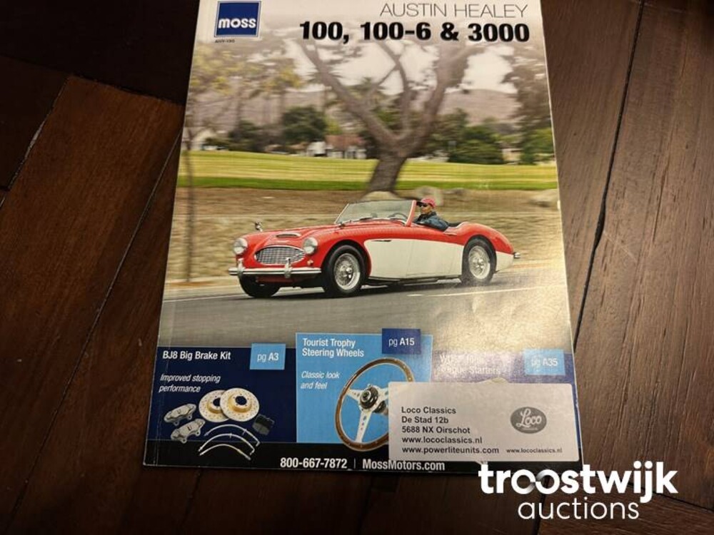 Austin Healey BN7 3000 MK 1 Cabriolet 125pk 1960, DH-76-27