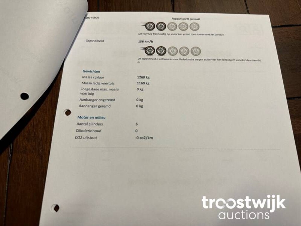 Austin Healey BN7 3000 MK 1 Cabriolet 125pk 1960, DH-76-27