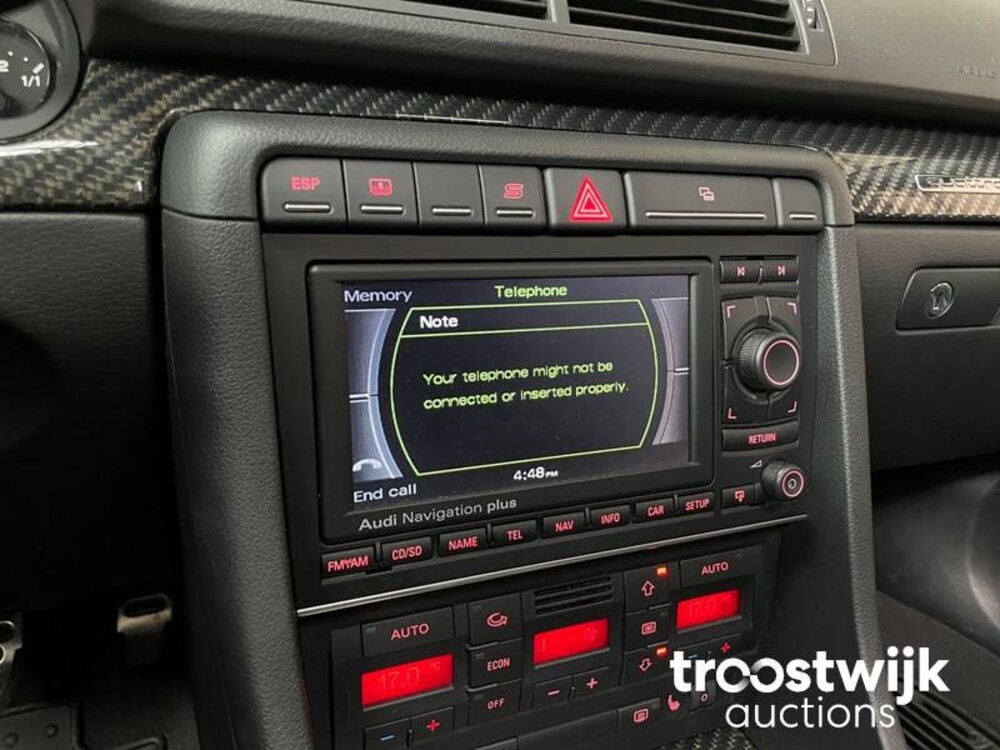 Audi RS4 4.2 V8 Quattro Sedan 420pk 2008