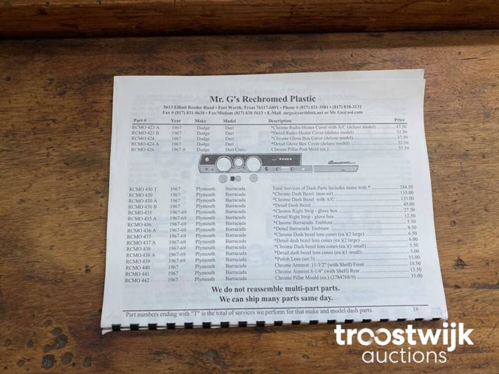 Dodge Dart GT Sport 145pk 1969, KT-63-FR