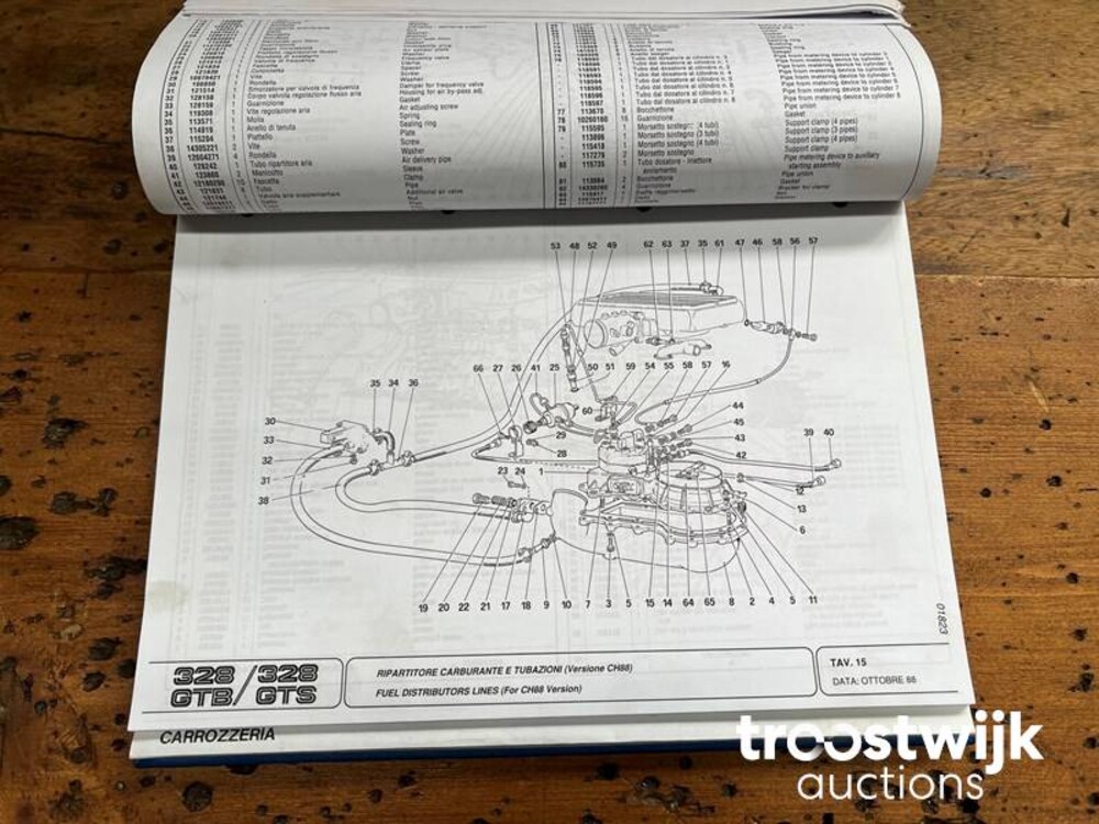 Ferrari 328 GTB 3200 Quattrovalvole 271pk 1989, 04-LXS-1