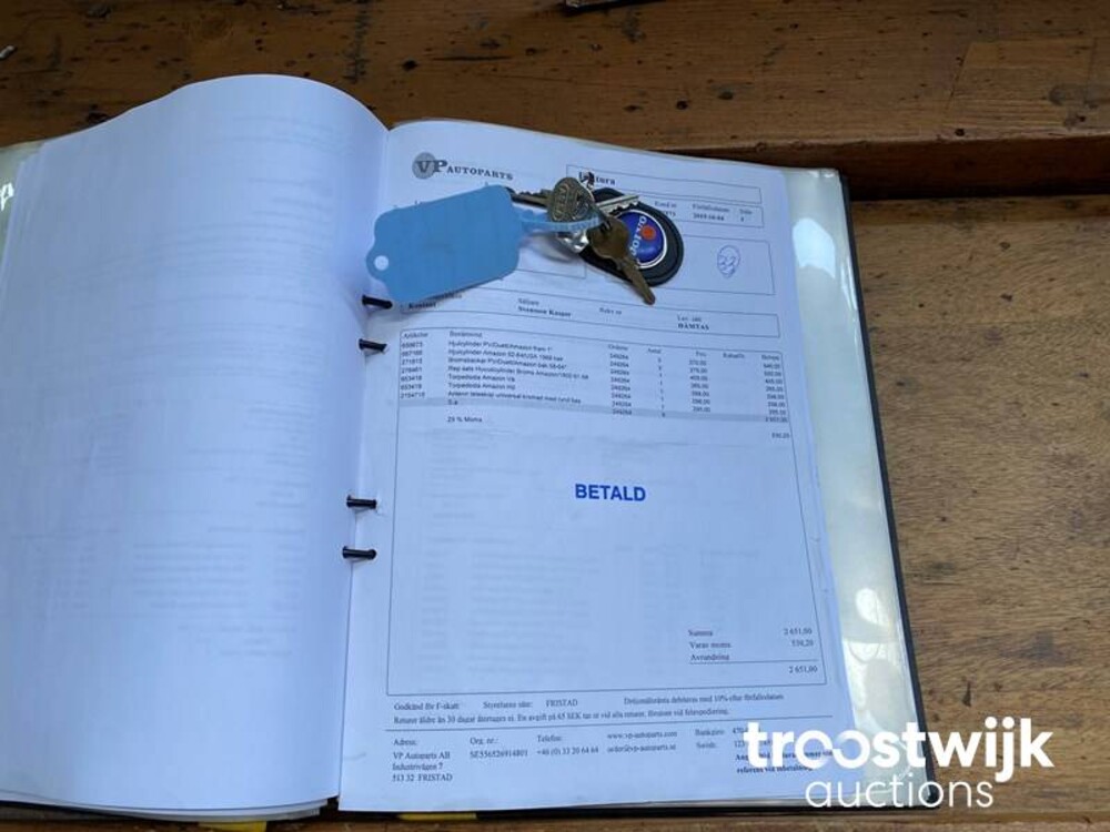 Volvo 121 75pk 1962 Oldtimer, PM-50-26