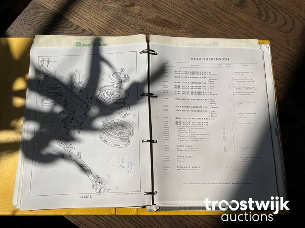 Triumph TR 4 A 2.1A Cabriolet -Org.NL- 1966, 49-21-BX