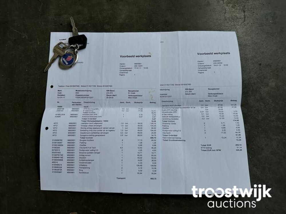 Saab 2.0i-16 126PS 1993, -Orig.NL-, GJ-DV-17