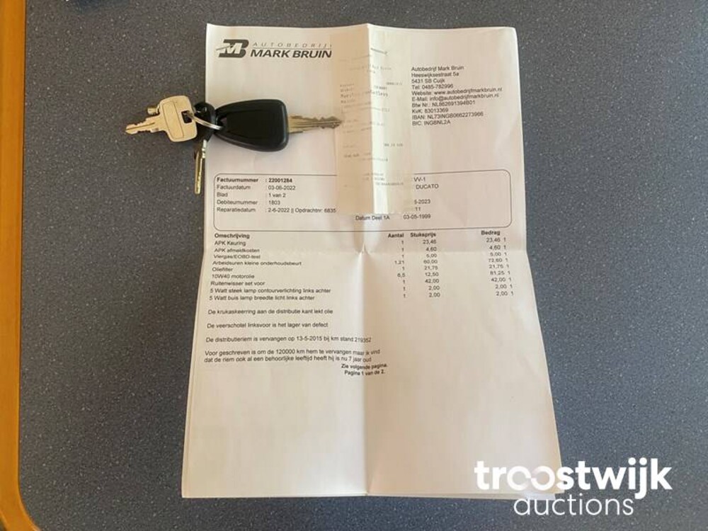 fiat Ducato Camper 1999, 50-XVV-1