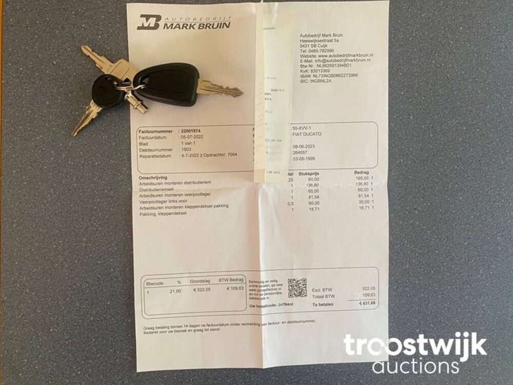 fiat Ducato Camper 1999, 50-XVV-1