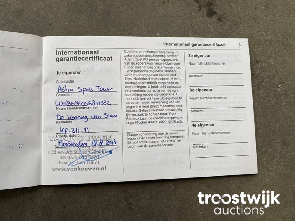 Opel Astra Sports Tourer Innovation 1.4 150PS 2016 -Orig. NL-, KF-311-N