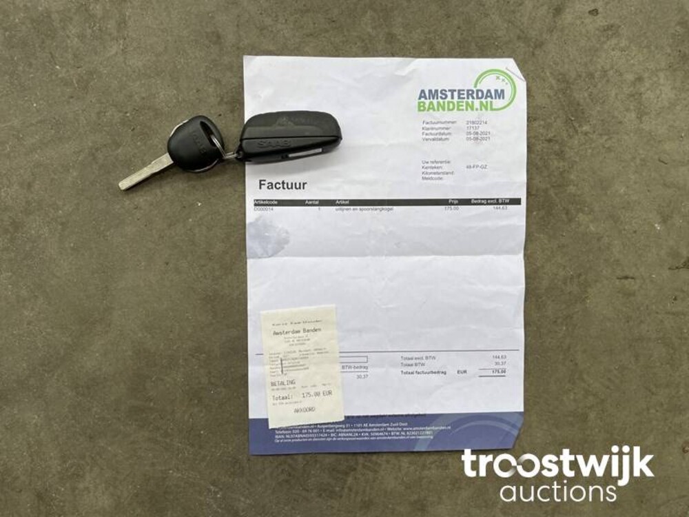 Saab 9-3 2.0 S 131PS 2000, -Orig.NL-, 48-FP-GZ