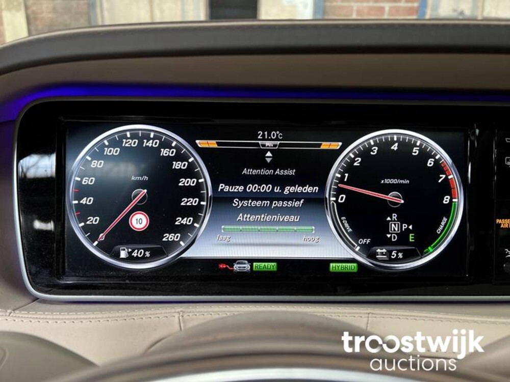 Mercedes-Benz S500e Lang AMG 3.0 V6 Hybride 333 PS 2017 S-Klasse
