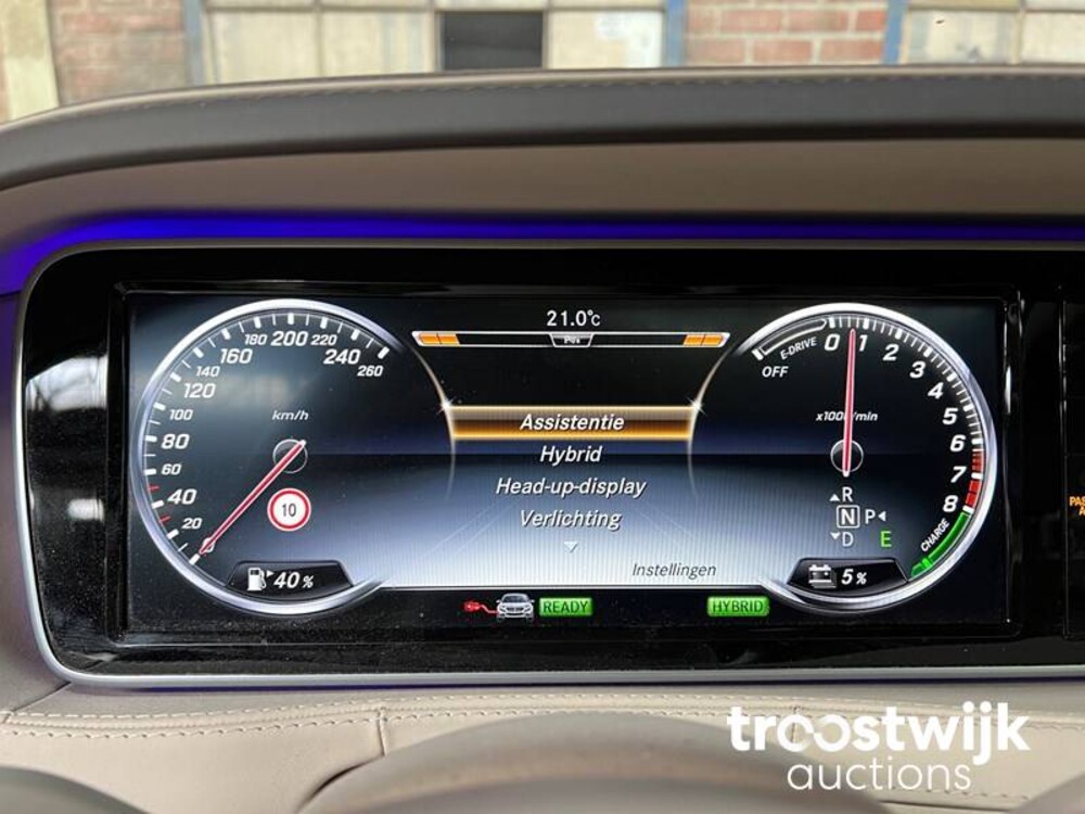 Mercedes-Benz S500e Lang AMG 3.0 V6 Hybride 333 PS 2017 S-Klasse