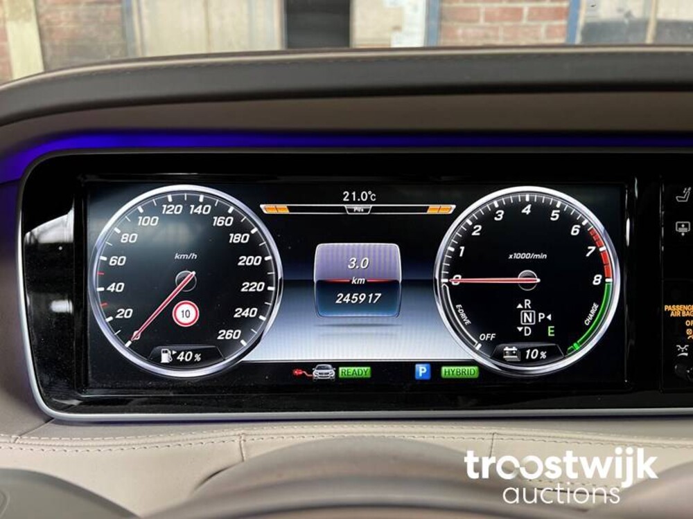 Mercedes-Benz S500e Lang AMG 3.0 V6 Hybride 333 PS 2017 S-Klasse
