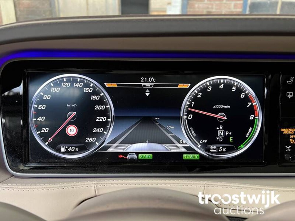 Mercedes-Benz S500e Lang AMG 3.0 V6 Hybride 333 PS 2017 S-Klasse