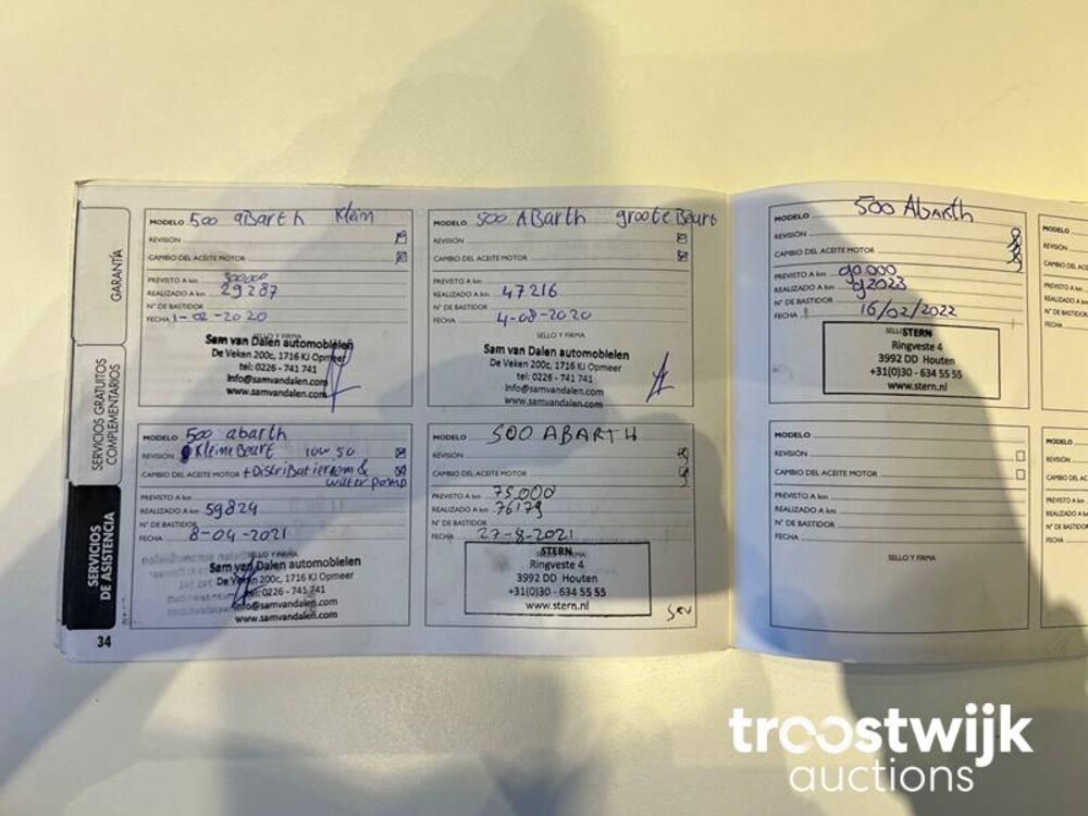 Fiat 595 Abarth 1.4 T-Jet Elaborabile 140pk 2016, ZT-666-P