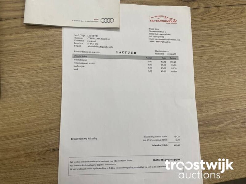 Audi TTS Coupe 2.0  272PS 2011