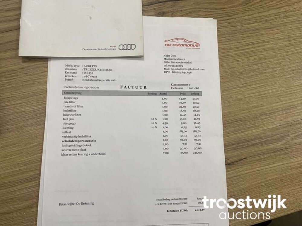 Audi TTS Coupe 2.0  272PS 2011