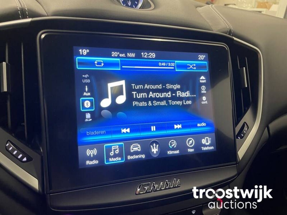 Maserati Ghibli 3.0 V6 D GranSport FACELIFT -Orig. NL- 275PS 2017, PG-705-R