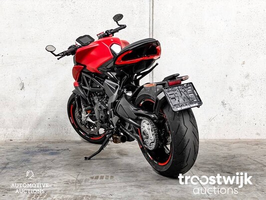 MV Agusta Rosso Dragster 798cc 110hp 2021 -Manufacturer's warranty-