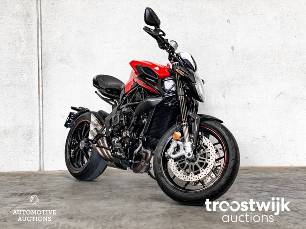 MV Agusta Rosso Dragster 798cc 110hp 2020 -Herstellergarantie-