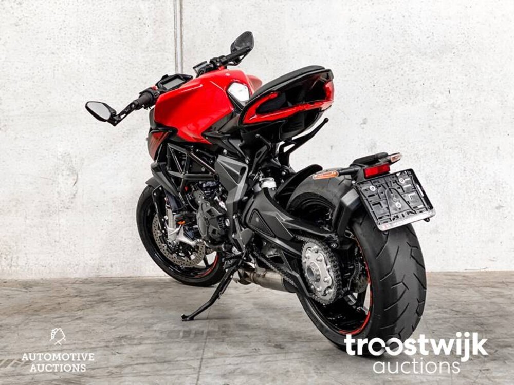 MV Agusta Rosso Dragster 798cc 110hp 2020 -Herstellergarantie-