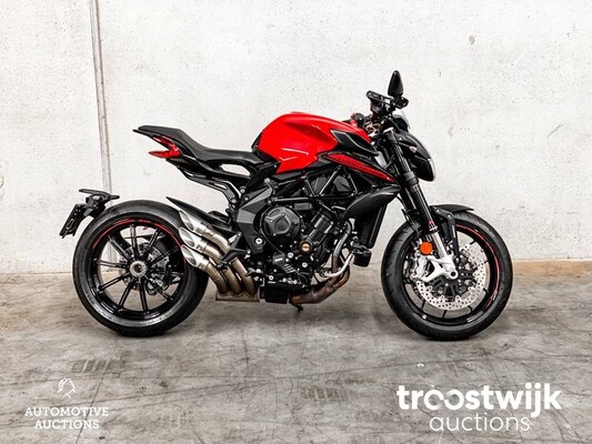 MV Agusta Rosso Dragster 798cc 110hp 2020 -Manufacturer's warranty-