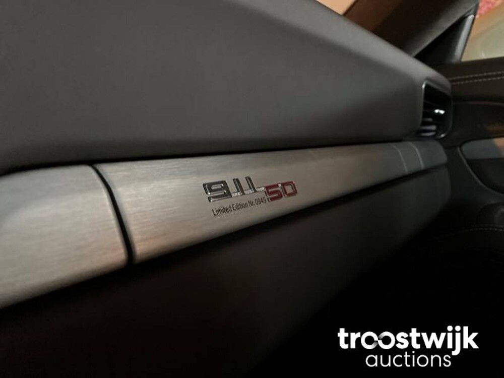 Porsche 911 Carrera S 991 3.8 50th Anniversary Edition Sport Chrono Manual 400hp 2014 -Orig. NL-, 8-TBN-68