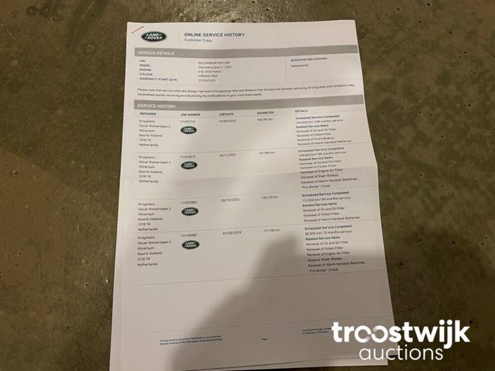 Land Rover Discovery Sport Si4 4WD HSE Luxury 241PS 2015 -Orig. NL-, GG-306-D