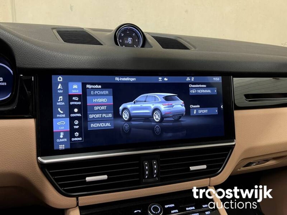 Porsche Cayenne E-Hybrid 3.0 V6 Sport-Chrono 465PS 2019, K-017-GX