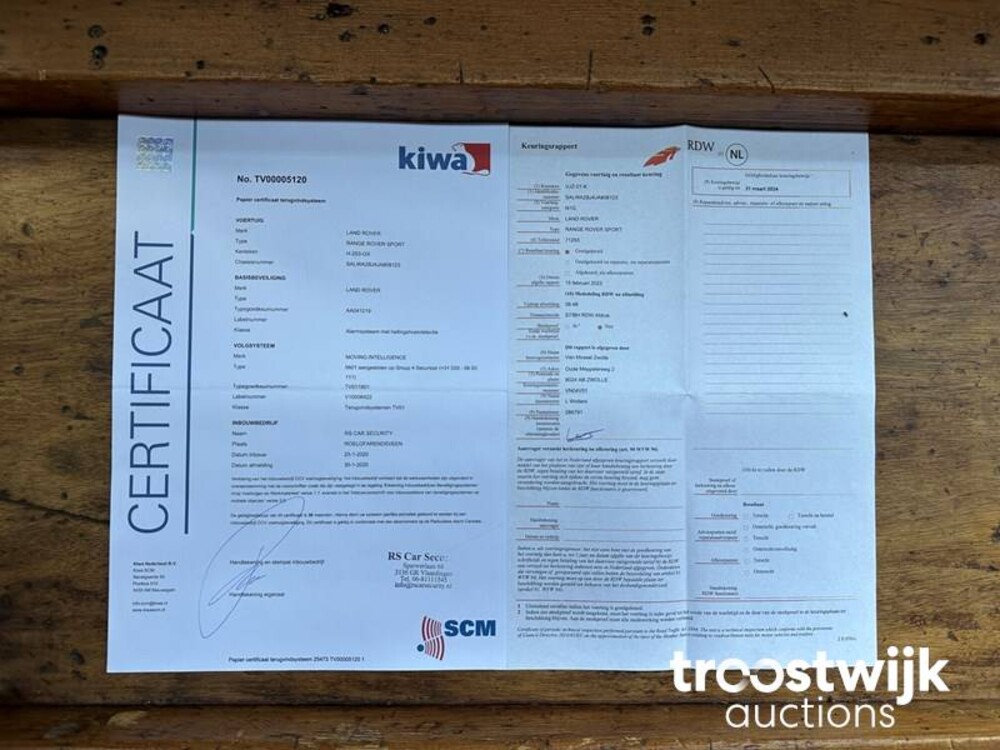 Land Rover Range Rover Sport SDV8 4.4 HSE 340hp 2018, VJZ-01-K