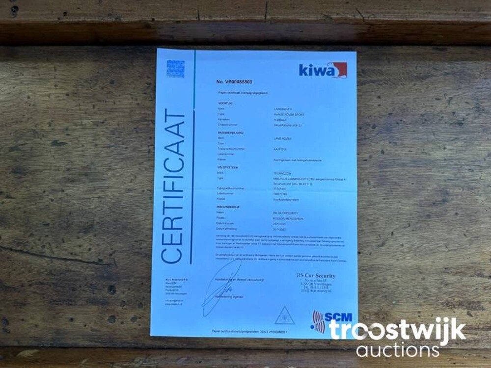 Land Rover Range Rover Sport SDV8 4.4 HSE 340hp 2018, VJZ-01-K