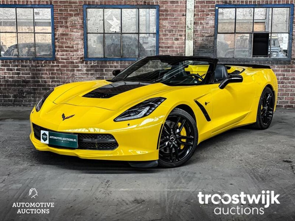 Chevrolet Corvette C7 Convertible 6.2 V8 Stingray 466hp 2015, L-032-RG